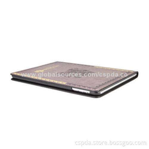 Hot selling popular high quality PU stand case cover for iPad air